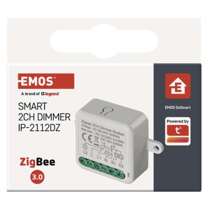 GoSmart Dimm-Modul IP-2111DZ, ZigBee, 2-kanal