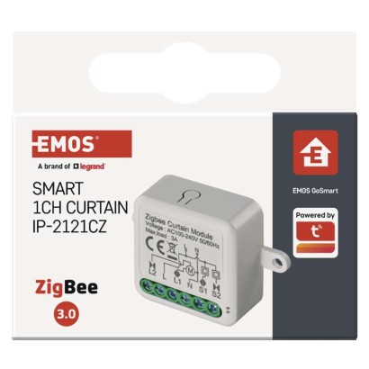 GoSmart motoros modul IP-2121CZ, ZigBee, 1 csatornás