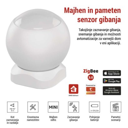 GoSmart PIR senzor (senzor gibanja) IP20, ZigBee