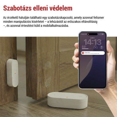 GoSmart vezeték nélküli ajtóérzékelő IP-2011Z, ZigBee