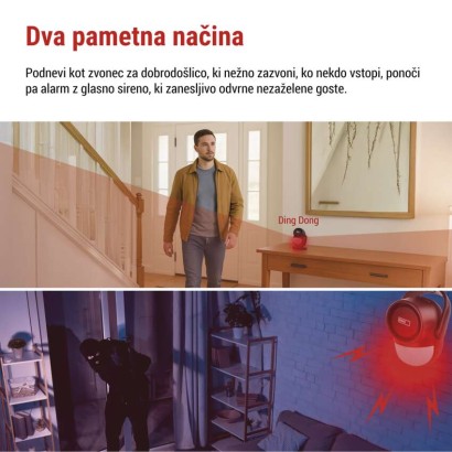 Alarm s senzorjem gibanja EM‑125L PROTECTOR