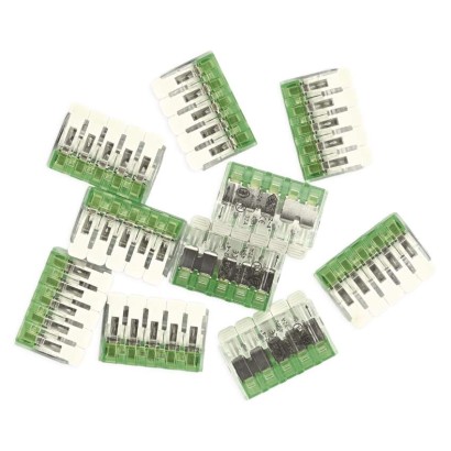 Karos vezetékösszekötő 4 mm2, 10 szt