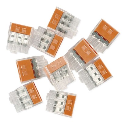 Rugós sorkapocs 3×0,5, 10 szt