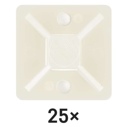 Öntapadó talp 3M 20×20, fehér, 25 szt