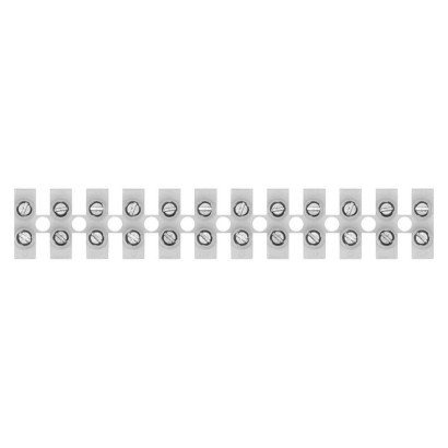 Svorkovnice 12x6,0 mm bílá, 10 ks