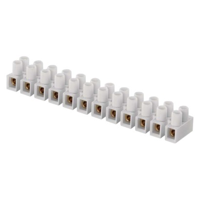 Lüsterklemme 12x4,0 mm weiss