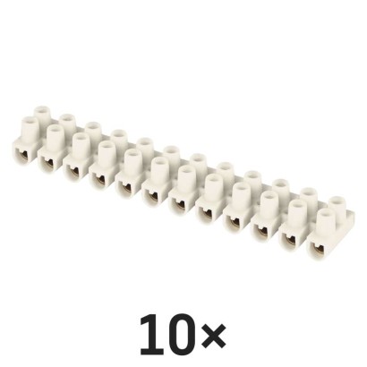 Sorkapocs 2,5–4mm2, fehér, 10 szt