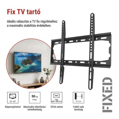 Fix TV falitartó 26-60" (65–152 cm)