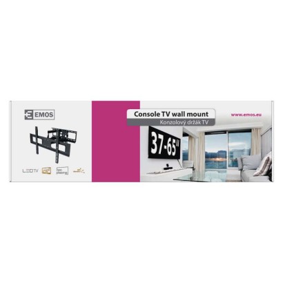 TV-Wandhalterung neigbar und schwenkbar 32–80" (81–203 cm)