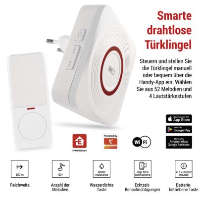 GoSmart Drahtlose Türklingel P5735WS mit WiFi