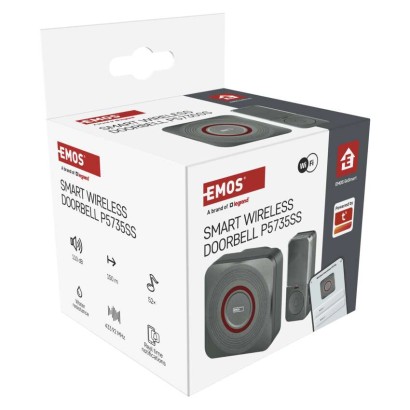 GoSmart Vezeték nélküli csengő P5735SS wifivel