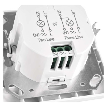 PIR senzor (pohybové čidlo) IP20 500W bílé