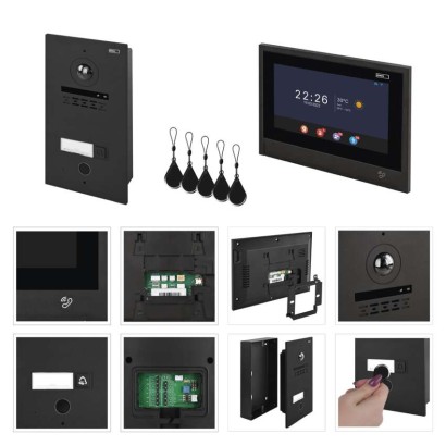 Komplet domačega video domofona GoSmart IP-880A 2WIRE z WiFi