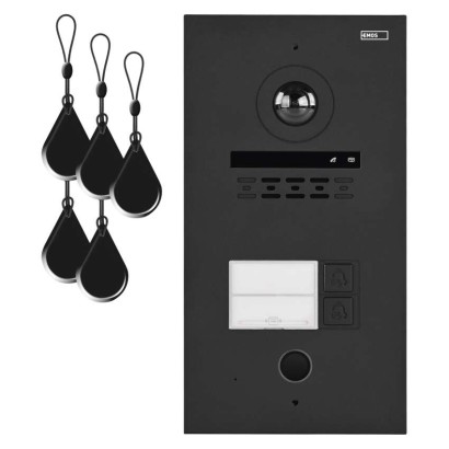 GoSmart Kameraeinheit für IP880B 2WIRE Monitor und IP-880A 2WIRE Türsprechset, 2 Tast.