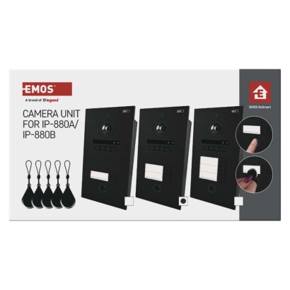 GoSmart Kameraeinheit für IP880B 2WIRE Monitor und IP-880A 2WIRE Türsprechset, 2 Tast.