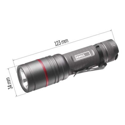 EMOS ULTIBRIGHT 70 CREE LED fém zseblámpa, 340lm