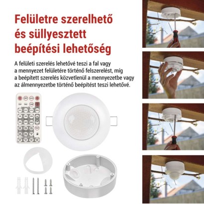 EMOS Mozgásérzékelő DALI (PIR) IP54 