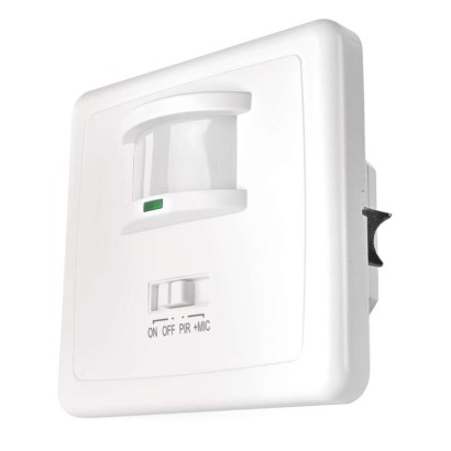 PIR senzor (pohybové čidlo) IP20 1200W, bílé