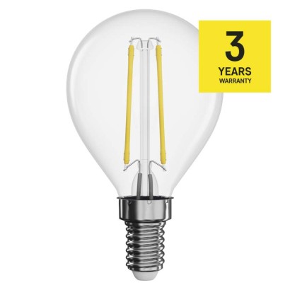 Żarówka LED Filament Mini Globe / E14 / 1,8 W (25 W) / 250 lm / neutralna biel