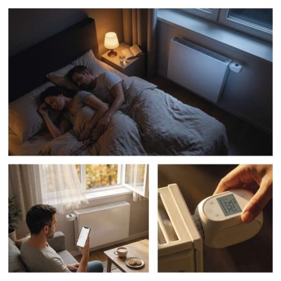 GoSmart P5631S skaitmeninio termostato galvutė su ZigBee 3.0