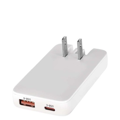 USB hálózati adapter GaN PD 65W, AC + kábel