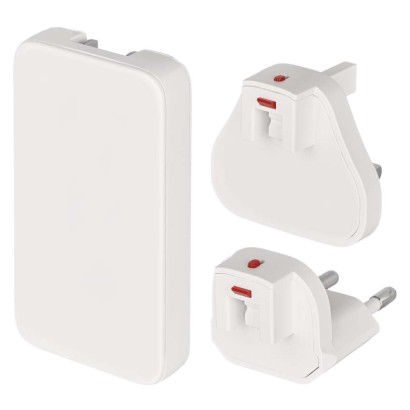 USB hálózati adapter GaN PD 65W, AC + kábel