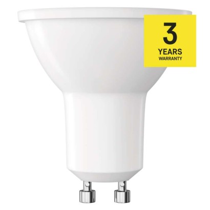 LED žárovka Classic MR16 bílá / GU10 / 7 W (72 W) / 1000 lm / teplá bílá