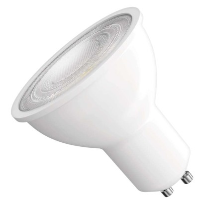 LED žárovka Classic MR16 bílá / GU10 / 5,8 W (75 W) / 565 lm / teplá bílá