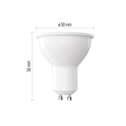 LED žárovka Classic MR16 / GU10 / 5,8 W (75 W) / 565 lm / neutrální bílá