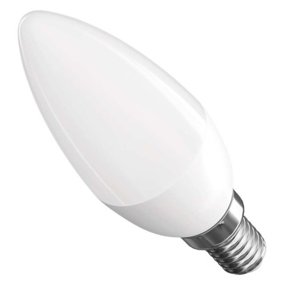 LED žárovka Classic svíčka / E14 / 4,2 W (40 W) / 470 lm / teplá bílá