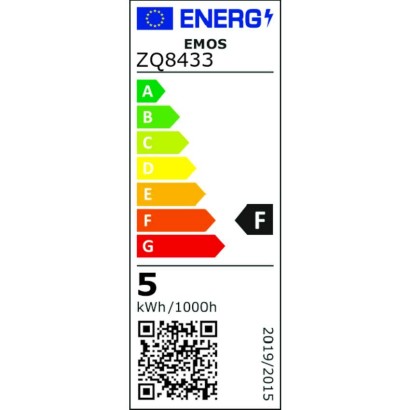 LED lemputė Classic MR16 / GU5.3 / 4,5 W (28 W) / 380 lm / šilta balta