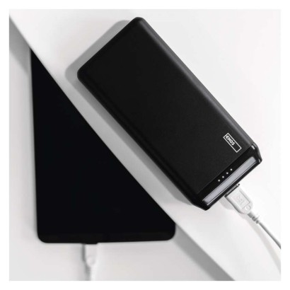 Powerbank EMOS Alpha2 20, 20 000 mAh, 10 W, schwarz