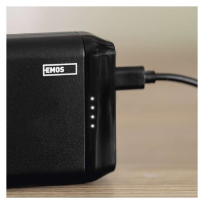 Powerbank EMOS Alpha2 20, 20 000 mAh, 10 W, schwarz