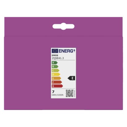 LED žárovka Classic A60 / E27 / 7 W  (60 W) / 806 lm / teplá bílá