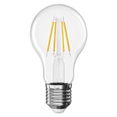 LED žárovka Filament A60 / E27 / 3,4 W (40 W) / 470 lm / neutrální bílá