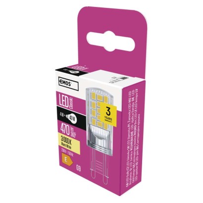 LED Lampe Classic JC / G9 / 4 W (40 W) / 470 lm / Warmweiß