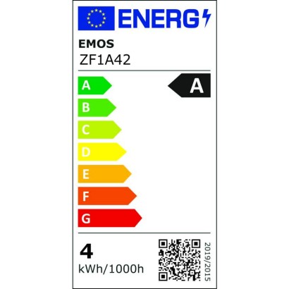 LED lemputė Filament Mini Globe A CLASS / E14 / 3,8 W (60 W) / 806 lm / šilta balta