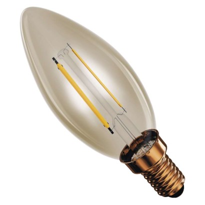 LED lemputė Vintage Candle / E14 / 2,5 W (20 W) / 225 lm / Šilta balta