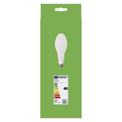 LED žárovka Filament ED90 / E27 / 36 W (327 W) / 6 000 lm / neutrální bílá