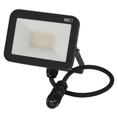 LED reflektor INOVO 20 W, šedý, neutrální bílá