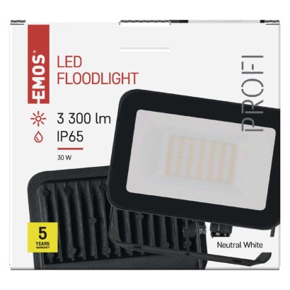 LED Flutlicht PROFI, 30W neutralweiss
