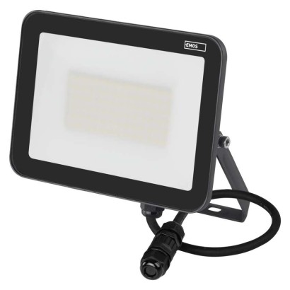 LED reflektor INOVO 50 W, šedý, neutrální bílá