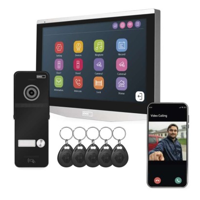 GoSmart Sada domácího videotelefonu EMOS IP-750A s WiFi