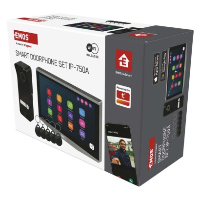 GoSmart Sada domácího videotelefonu EMOS IP-750A s WiFi
