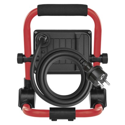 LED reflektor ELION 20W, rot-schwarz, IP65, 3000 lm, neutralweiß