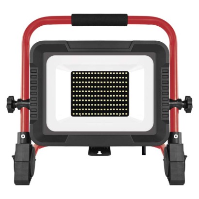 LED reflektor ELION 100W, červeno-černý, IP65, 16 000 lm, neutrální bílá