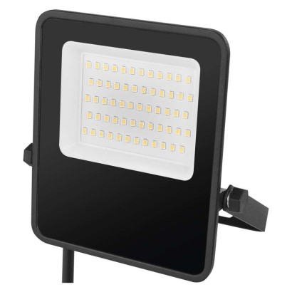 LED reflektor VISIO, 30 W, černý, neutrální bílá