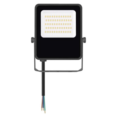 LED reflektor VISIO, 30 W, černý, neutrální bílá