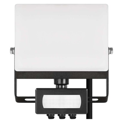 LED reflektor TAMBO EVO  se senzorem pohybu, 20 W, 2000 lm, IP65, černý