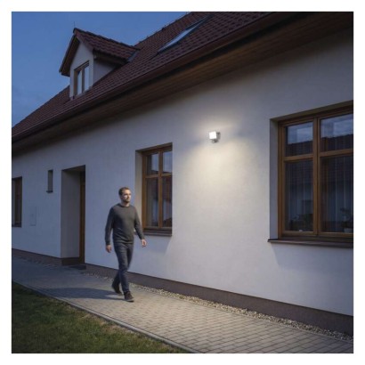 LED reflektor TAMBO EVO  se senzorem pohybu, 20 W, 2000 lm, IP65, černý